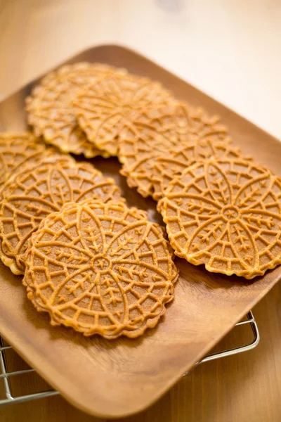 Traditional Italian ferratelle — Stock Photo, Image