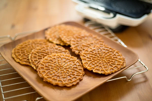 Traditional Italian ferratelle — Stock Photo, Image