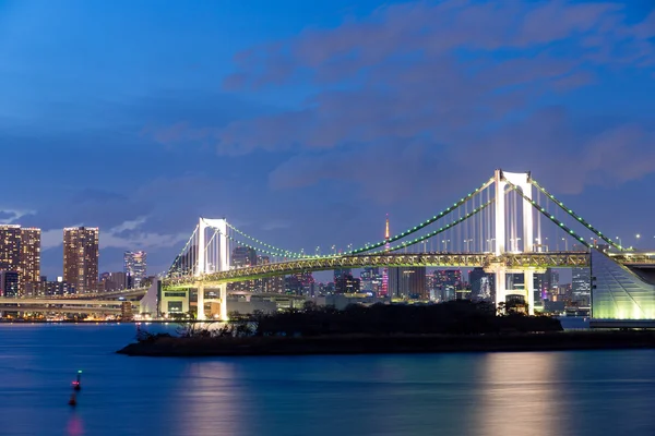 Tokyo stad 's nachts — Stockfoto