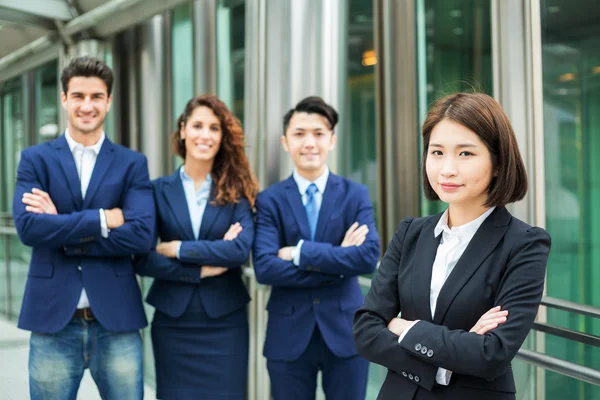 Group of multi ethnic business people — Stock Photo, Image