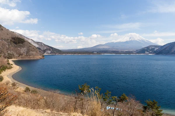 Fuji Dağı Gölü Motosu — Stok fotoğraf