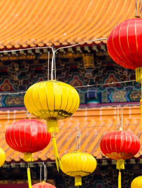 Festival Çince fener dekorasyon 