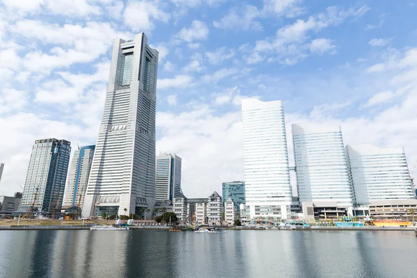 Yokohama city skyline — Stock Photo, Image