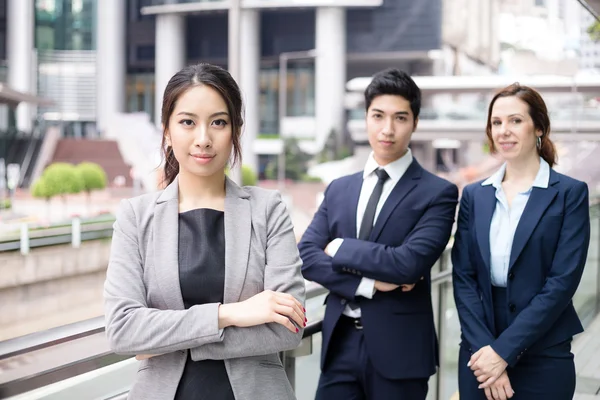 Grupo de personas de negocios multiétnicos — Foto de Stock