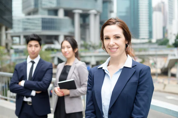 Grupo de personas de negocios multiétnicos — Foto de Stock