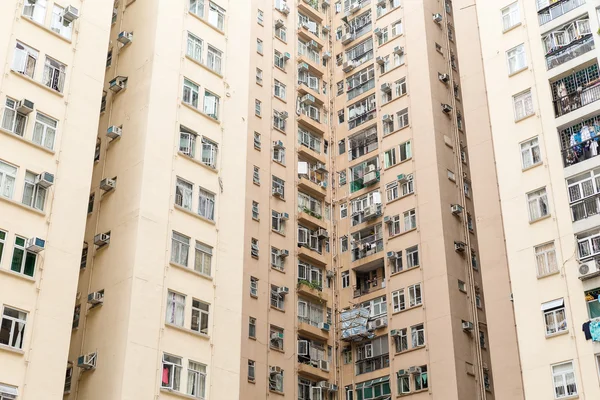 हांगकांग में अपार्टमेंट बिल्डिंग — स्टॉक फ़ोटो, इमेज