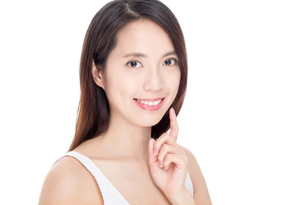 Asian woman with perfect skin — Stock Photo, Image