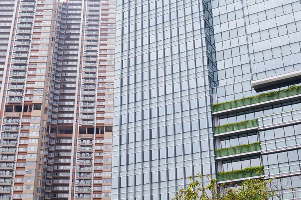 市では、オフィスの高層ビル — ストック写真