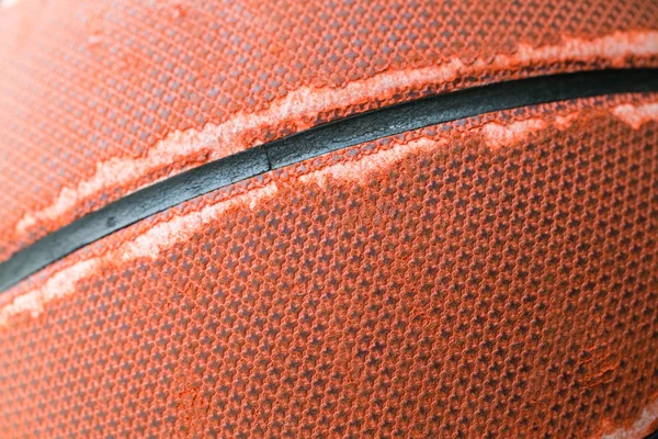 Old basketball texture — Stock Photo, Image