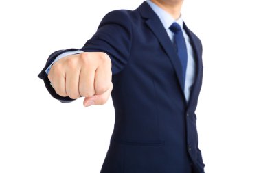 mavi elbiseli meçhul iş adamı