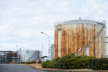 Yağ tankı fabrikasında