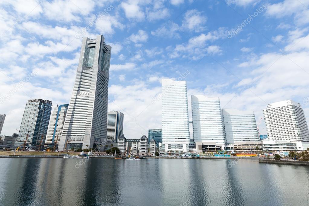 Yokohama city in Japan 