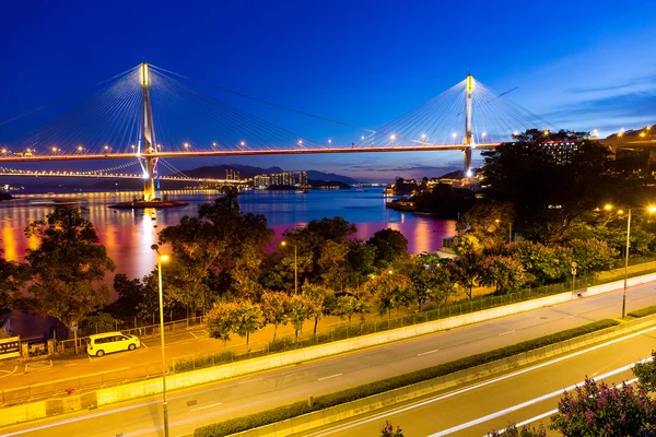 Puente colgante en Hong Kong —  Fotos de Stock