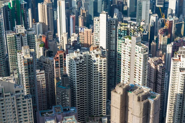 Hong Kong miasto w Chinach — Zdjęcie stockowe