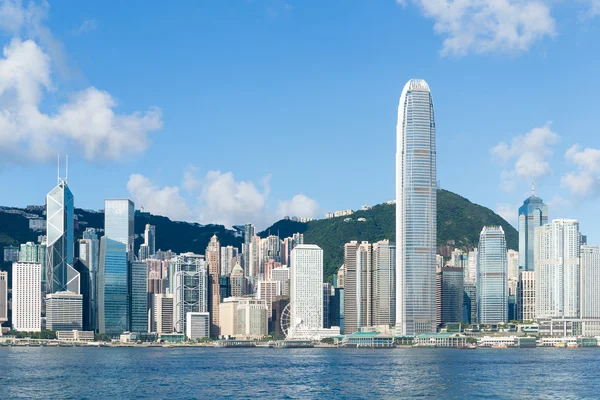 Natursköna Hong Kong stadsbild — Stockfoto