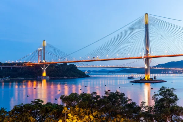 Hängebrücke in Hongkong — Stockfoto