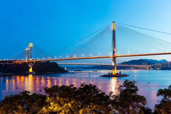 Hängebrücke in Hongkong — Stockfoto