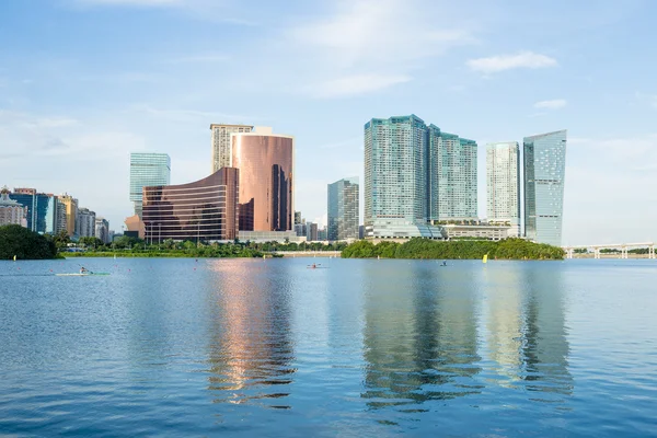 Panoramico paesaggio urbano di Macao — Foto Stock