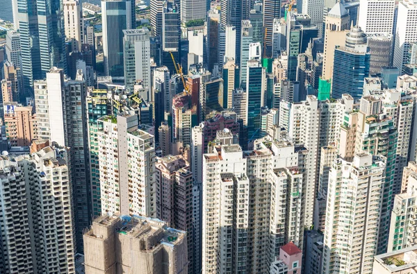 Çin 'deki Hong Kong şehri. — Stok fotoğraf