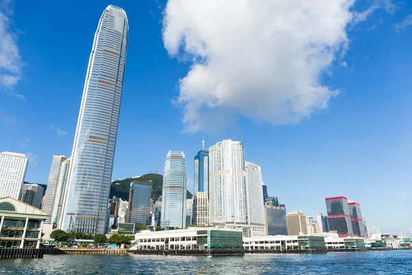 Landschaftlich reizvolles Hongkong-Stadtbild — Stockfoto