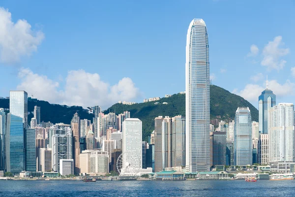 Natursköna Hong Kong stadsbild — Stockfoto