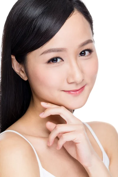 Asian beautiful woman with perfect skin — Stock Photo, Image