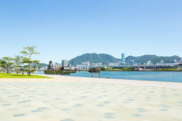 Parque costero en Hong Kong — Foto de Stock