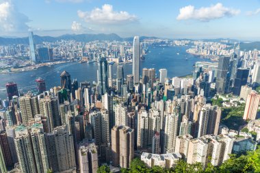 doğal Hong Kong cityscape