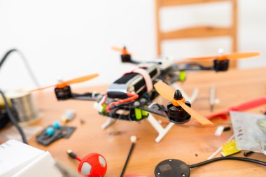 Drone inşaat bitirme