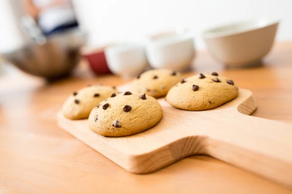 Galletas de chocolate caseras —  Fotos de Stock