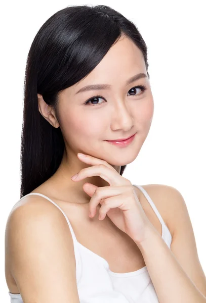 Charming woman with perfect skin — Stock Photo, Image