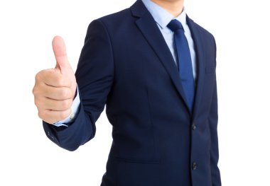 mavi elbiseli meçhul iş adamı