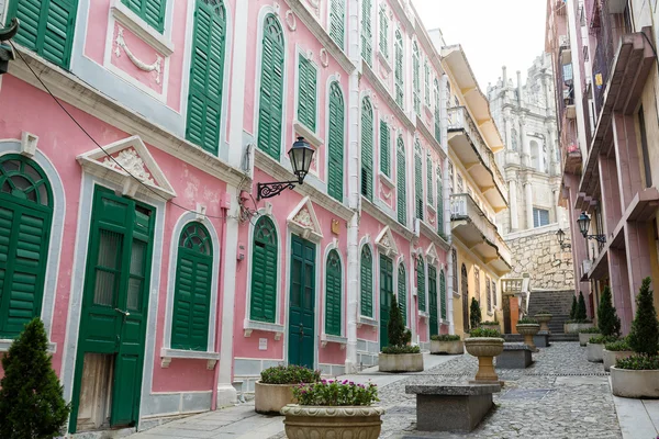 Cidade velha na cidade de Macau — Fotografia de Stock