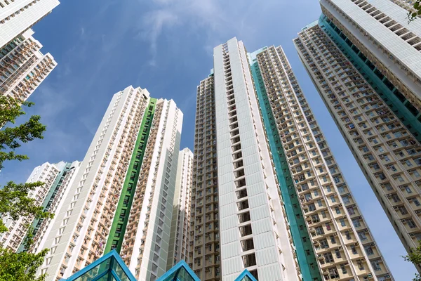 Alti edifici in Hong Kong — Foto Stock