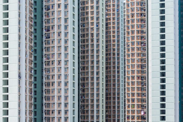 Skyscraper facade of multistory — Stock Photo, Image