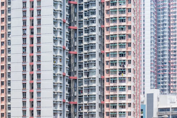 Külsejét az épület Hong Kongban — Stock Fotó
