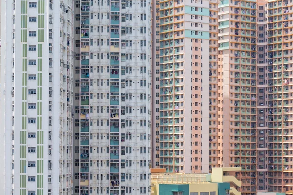 Residential buildings facade — Stock Photo, Image