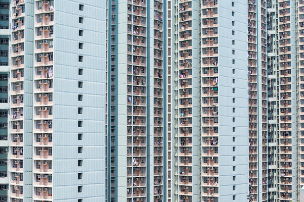 residential buildings facade