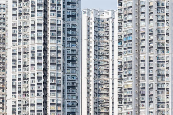 Fachada de edificios urbanos — Foto de Stock