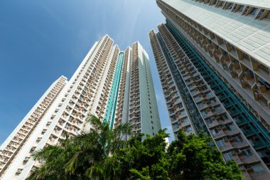 Düşük açılı binalardan daire