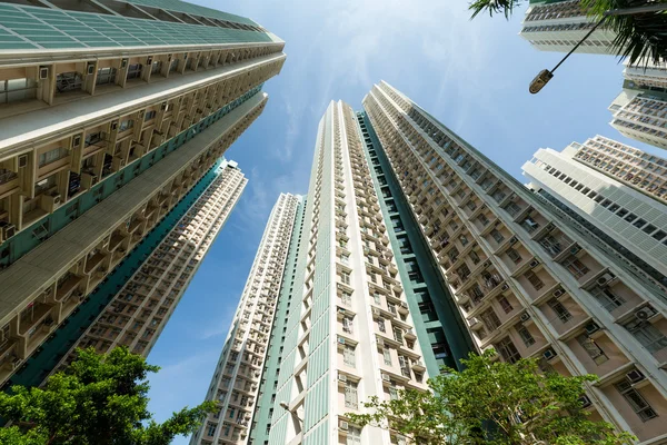 Wohngebäude in Hongkong — Stockfoto