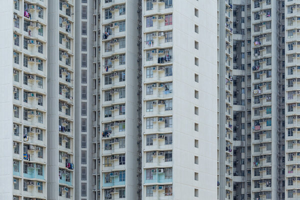 residential buildings facade