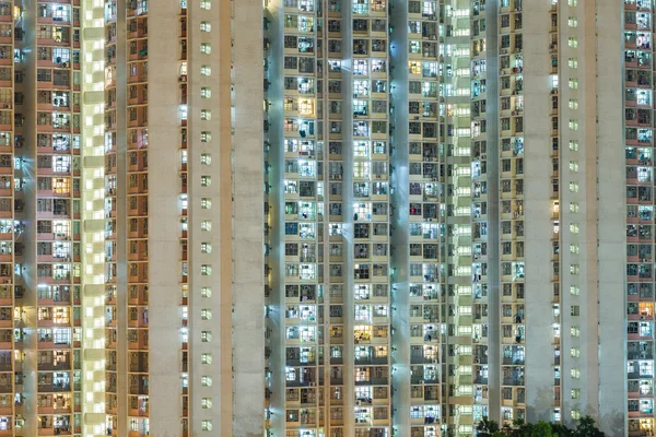 Facade of a apartment buildings — Stock Photo, Image