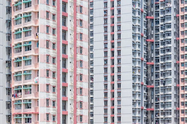 Residential buildings facade — Stock Photo, Image