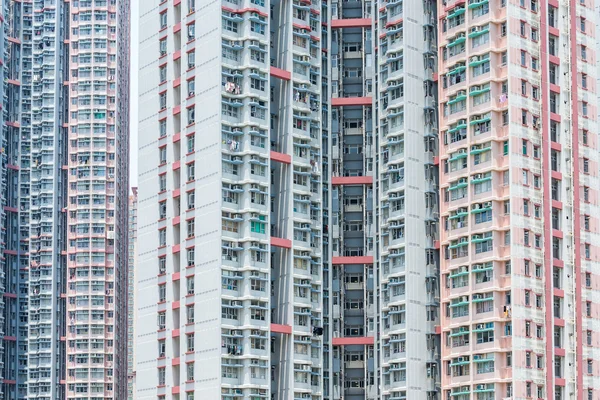 Fachada de edificios residenciales — Foto de Stock