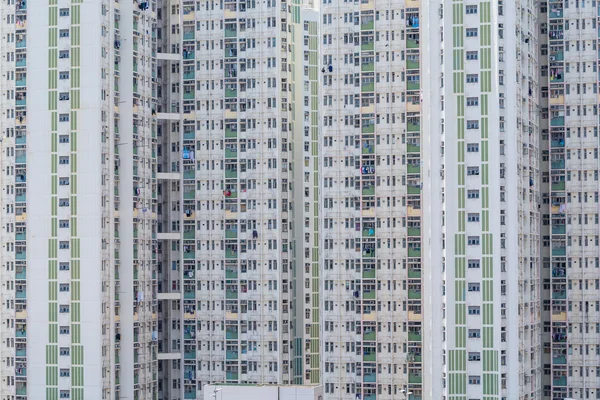 Fachada de edificios residenciales — Foto de Stock