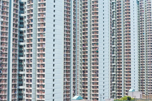 Fachada de edificios residenciales — Foto de Stock