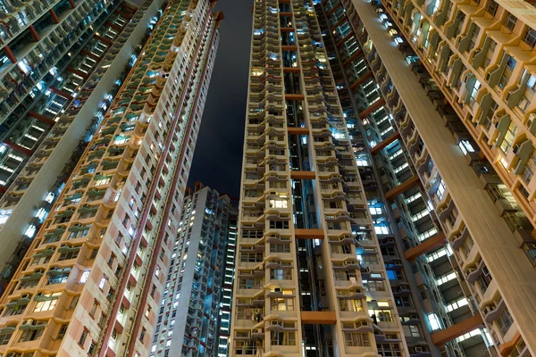 Buildings facade from low angle — Stock Photo, Image