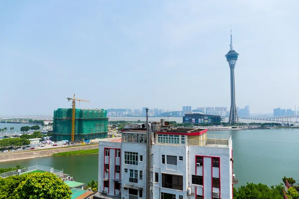 Vista do horizonte de Macau na China — Fotografia de Stock