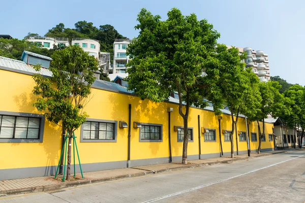 Edifícios de estilo antigo Macau — Fotografia de Stock